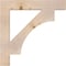 Ekena Millwork Westlake Block Smooth Bracket, Douglas Fir, 5 1/2"W x 38"D x 38"H BKT06X38X38WTL05SDF - alternate 3
